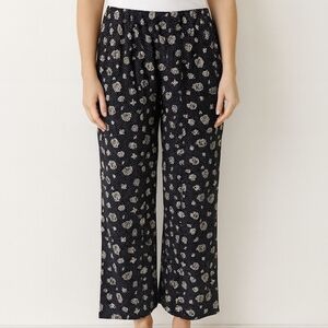 Blossom Yellow Floral Blue‎ Polkadot Cottage Relaxed SAG HARBOR pants(#766)
